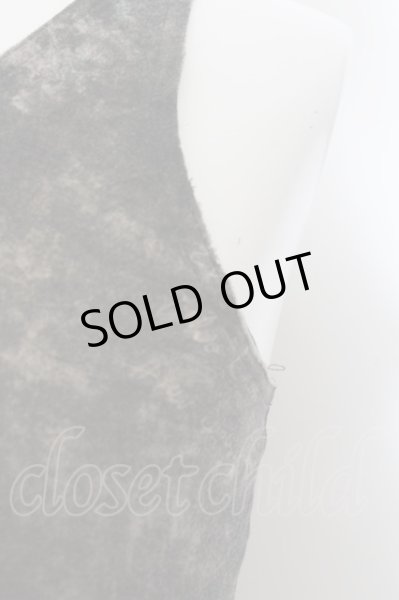 画像2: MEMHIM / Printed タンクトップ 1 ブラック O-24-12-20-020-ME-to-YM-OS (2)