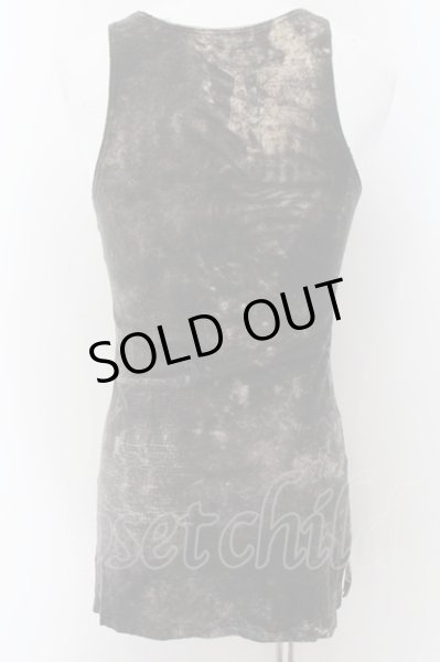 画像3: MEMHIM / Printed タンクトップ 1 ブラック O-24-12-20-020-ME-to-YM-OS (3)