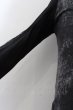 画像2: MEMHIM / Ink Jet カットソー 1 ブラック O-24-12-20-021-ME-to-YM-OS (2)