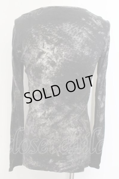 画像3: MEMHIM / Ink Jet カットソー 1 ブラック O-24-12-20-021-ME-to-YM-OS (3)