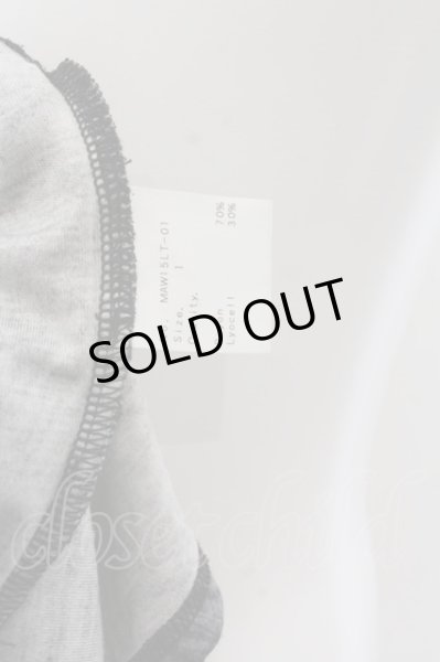 画像4: MEMHIM / Ink Jet カットソー 1 ブラック O-24-12-20-021-ME-to-YM-OS (4)