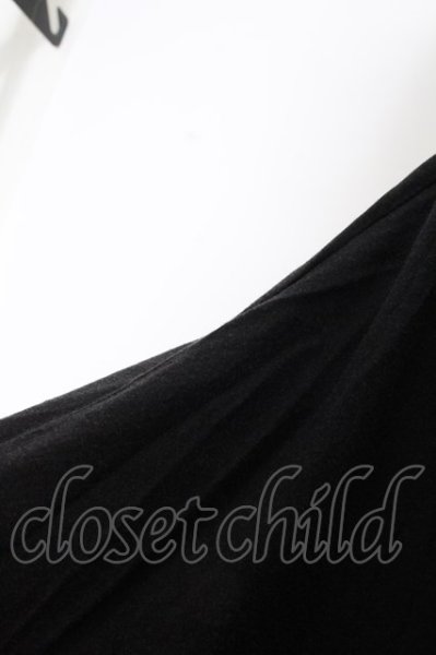画像3: MEMHIM / Coathing Dolman Tシャツ 1 ブラック O-24-12-20-022-ME-ts-YM-ZT114 (3)