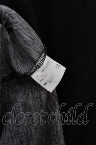 画像4: MEMHIM / Coathing Dolman Tシャツ 1 ブラック O-24-12-20-022-ME-ts-YM-ZT114 (4)