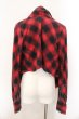 画像2: LGB / SHIRT-G/STL ストールシャツ 1（レディース） レッド O-24-12-26-033-LG-sh-YM-ZT122 (2)