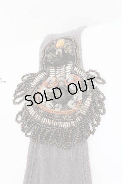 画像2: SHARE SPIRIT / ブローチ＆ユニオンジャックイレヘムタンクトップ 38 チャコールグレー O-24-12-26-035-SH-to-YM-OS (2)