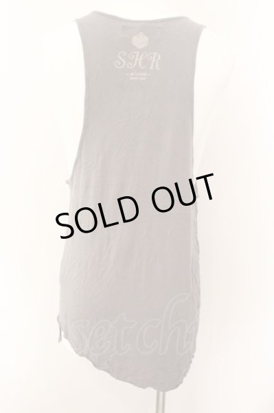 画像3: SHARE SPIRIT / ブローチ＆ユニオンジャックイレヘムタンクトップ 38 チャコールグレー O-24-12-26-035-SH-to-YM-OS (3)