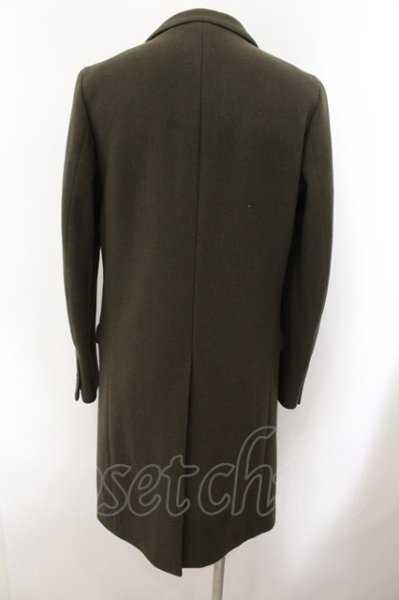 画像2: GOSTAR DE FUGA / ADVICE チェスターコート 46 カーキ O-24-12-26-044-GO-ou-YM-ZT-M109 (2)