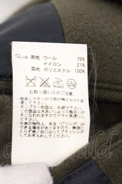 画像3: GOSTAR DE FUGA / ADVICE チェスターコート 46 カーキ O-24-12-26-044-GO-ou-YM-ZT-M109 (3)