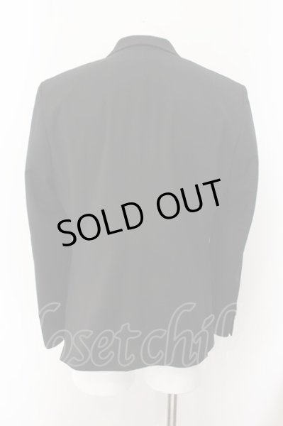 画像2: VANQUISH / T/RストレッチW金釦テーラードジャケット M ブラック O-24-12-26-052-VA-ja-YM-ZT121 (2)