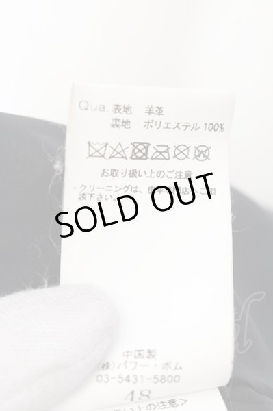 画像4: CIVARIZE / ラムレザーダブルライダースジャケット 48 ブラック O-24-12-26-057-CI-ou-YM-OS (4)