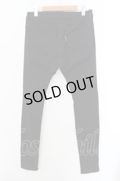 画像3: BUFFALO BOBS / FAIRMONT BURST-COLOR(フェアモント バースト-カラー)スーパースキニーデニムパンツ 2 ブラック O-24-12-26-061-BU-pa-YM-ZT118 (3)