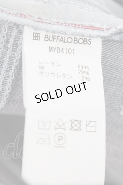 画像3: BUFFALO BOBS / FAIRMONT BURST-VILOFT(フェアモント バースト-バイロフト)ストレッチスキニーデニムパンツ 1 インディゴ O-24-12-26-064-BU-pa-YM-OS