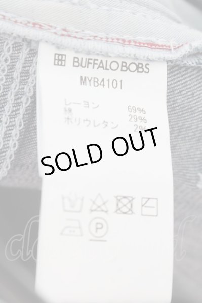 画像3: BUFFALO BOBS / FAIRMONT BURST-VILOFT(フェアモント バースト-バイロフト)ストレッチスキニーデニムパンツ 1 インディゴ O-24-12-26-064-BU-pa-YM-OS (3)