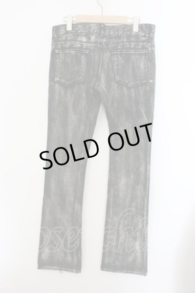 画像2: NO ID. / バイオウォッシュストレッチデニムパンツ 2 ブラック系 O-24-12-26-069-NO-pa-YM-OS (2)