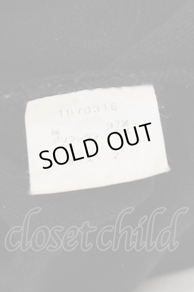 画像3: NO ID. / バイオウォッシュストレッチデニムパンツ 2 ブラック系 O-24-12-26-069-NO-pa-YM-OS (3)