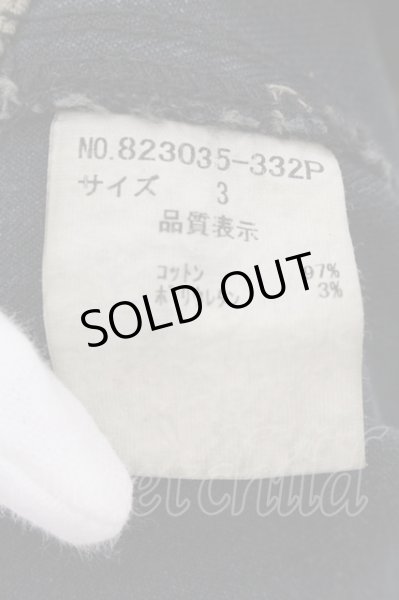 画像3: NO ID. / スーパーロングレングスデニムパンツ 3 グレー系 O-24-12-26-074-NO-pa-YM-ZT102 (3)