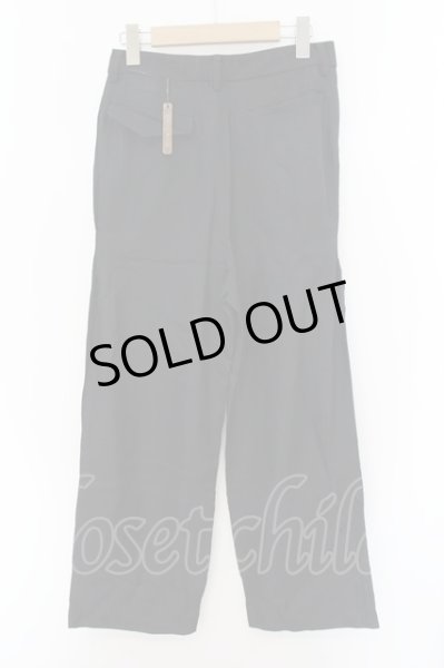 画像2: CATORCE / CT/WDPM ストライプパンツ XS ブラック O-24-12-26-079-CA-pa-YM-ZT102 (2)