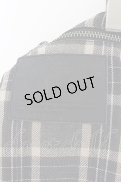 画像2: NO ID. / プリーツバムフラップ  グレーチェック O-24-12-26-083-NO-za-YM-ZT155 (2)