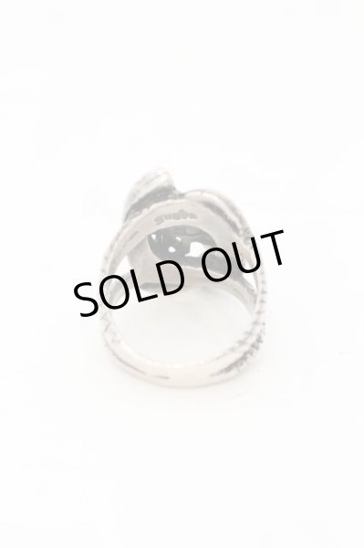 画像3: gunda / HORUS リング 約9号 シルバー O-24-12-26-085-gu-ac-YM-OS (3)