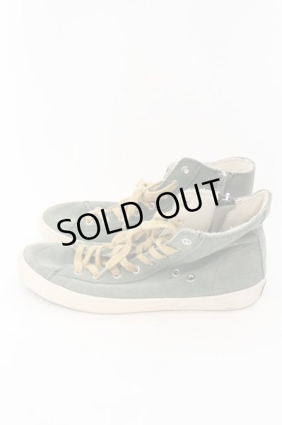 画像3: Moonage Devilment / MAプリントコンビスニーカー  グリーン（ユーズド） O-24-12-26-086-Mo-sho-YM-ZT1000 (3)