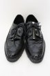 画像2: CIVARIZE / Heir フロントZIPソールシューズ 42（26-26.5cm） ブラック O-24-12-26-087-CI-sho-YM-ZT-S001 (2)