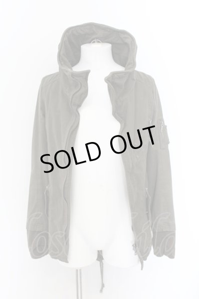 画像4: CIVARIZE / クロゼットフードミリタリーモッズパーカー 46 カーキ O-24-12-26-098-CI-ja-YM-OS (4)