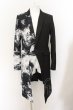 画像1: CIVARIZE / 2WAYロングテーラードジャケット 46 ブラックｘホワイト O-24-12-26-101-CI-ja-YM-ZT106 (1)