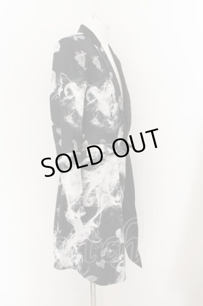 画像2: CIVARIZE / 2WAYロングテーラードジャケット 46 ブラックｘホワイト O-24-12-26-101-CI-ja-YM-ZT106 (2)