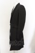 画像3: CIVARIZE / 2WAYロングテーラードジャケット 46 ブラックｘホワイト O-24-12-26-101-CI-ja-YM-ZT106 (3)