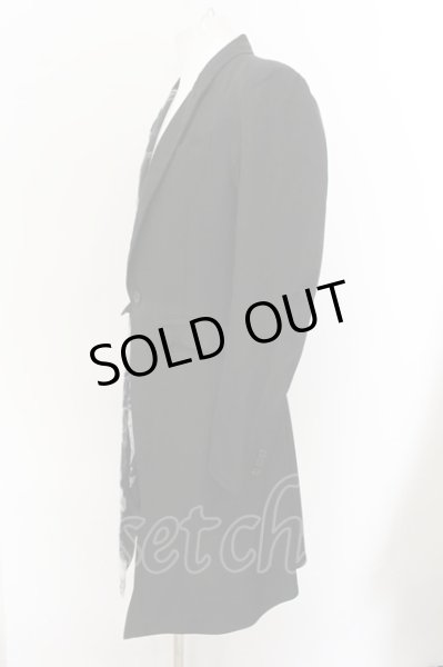 画像3: CIVARIZE / 2WAYロングテーラードジャケット 46 ブラックｘホワイト O-24-12-26-101-CI-ja-YM-ZT106 (3)