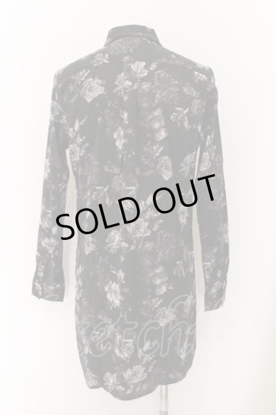 画像3: CIVARIZE / ローズロングジャガードシャツ 46 ブラック O-24-12-26-106-CI-sh-YM-ZT106 (3)