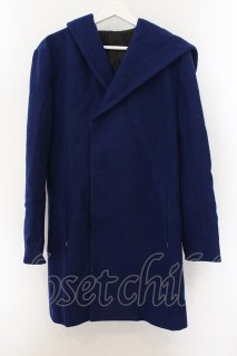 NO ID. BLACK / WTグラデーションフーデッドコート 1 グレー O-26-02