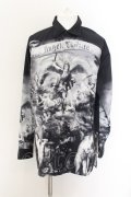 CIVARIZE / 絵画総柄シャツ F ブラック O-24-12-26-107-CI-sh-YM-ZT106
