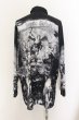 画像2: CIVARIZE / 絵画総柄シャツ F ブラック O-24-12-26-107-CI-sh-YM-ZT106 (2)