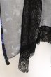 画像3: CIVARIZE / Angerレイヤードレーストッパーフラワーカーディガン 46 ブラックｘブルー O-24-12-26-108-CI-to-YM-ZT108 (3)