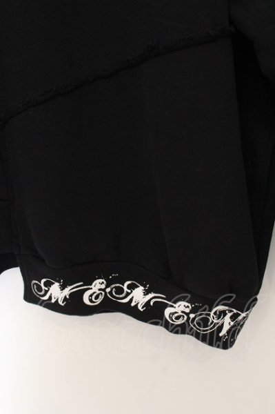 画像2: CIVARIZE / ヘビーウェイト切り替えデザインプルオーバー F ブラック O-24-12-26-109-CI-ja-YM-ZT108 (2)