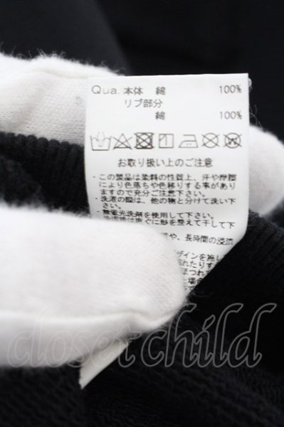 画像4: CIVARIZE / ヘビーウェイト切り替えデザインプルオーバー F ブラック O-24-12-26-109-CI-ja-YM-ZT108 (4)