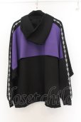 画像3: CIVARIZE / 切り替えポンチョパーカー F ブラックｘパープル O-24-12-26-110-CI-to-YM-ZT102 (3)