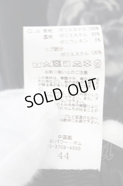 画像3: CIVARIZE / Roseプリントドロップショルダーブルゾン 44 ブラック O-24-12-26-111-CI-ja-YM-ZT105 (3)