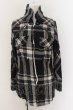 画像1: LGB / SHIRT-G/MINI ショート丈シャツ 0(レディース) ネイビー O-24-12-26-113-LG-sh-YM-ZT108 (1)