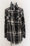 LGB / SHIRT-G/MINI ショート丈シャツ 0（レディース） ネイビー O-24-12-26-113-LG-sh-YM-ZT108
