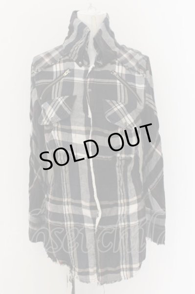 画像1: LGB / SHIRT-G/MINI ショート丈シャツ 0（レディース） ネイビー O-24-12-26-113-LG-sh-YM-ZT108 (1)