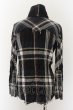 画像3: LGB / SHIRT-G/MINI ショート丈シャツ 0(レディース) ネイビー O-24-12-26-113-LG-sh-YM-ZT108 (3)