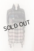 LGB / SHIRT-G/TIPI ロングシャツ 1（レディース） マルチグラデーション O-24-12-26-114-LG-sh-YM-OS
