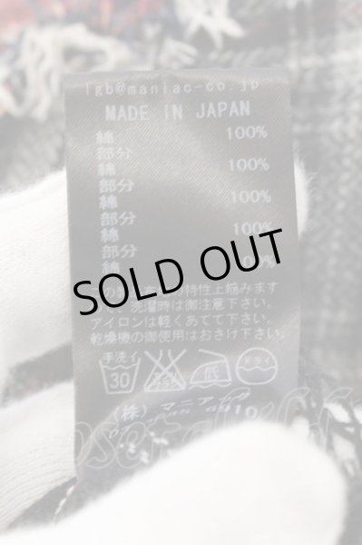 画像5: LGB / SHIRT-G/STL ストールシャツ 0（レディース） レッドｘブラック O-24-12-26-118-LG-sh-YM-ZT102 (5)