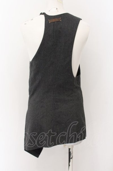 画像5: IFSIXWASNINE / ESCARGOT SLIPVEST/MID ロングベスト 0 グレー O-24-12-26-120-IF-ja-YM-ZT107 (5)