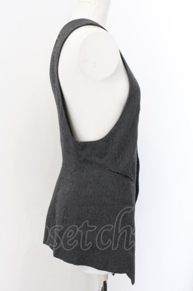 画像6: IFSIXWASNINE / ESCARGOT SLIPVEST/MID ロングベスト 0 グレー O-24-12-26-120-IF-ja-YM-ZT107 (6)