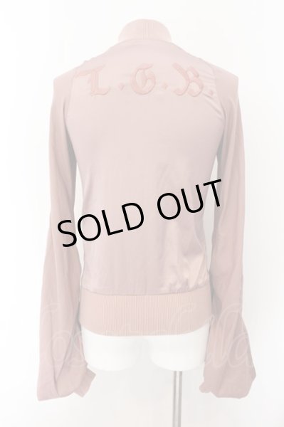 画像3: LGB / BUTTERFLY　バルーン袖サテンブルゾンジャケット S ピンク O-24-12-26-029-LG-to-YM-OS (3)