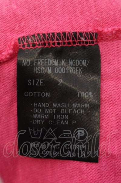 画像3: LGB / FREEDOM KINGDOM/HSC/M Tシャツ【メンズ2】 2 ピンク O-24-12-29-035-LG-ts-YM-ZT138 (3)