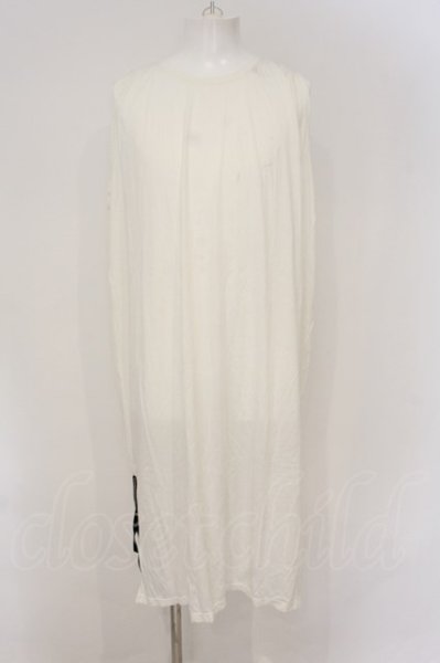 画像4: KMRii / WORLD'S END ロングスリットワンピース 0（レディース） ホワイト O-24-12-29-040-KM-to-YM-ZT140 (4)